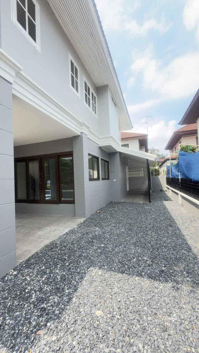 🏡 บ้านเดี่ยวหลังมุม ตรงข้ามสวนสาธารณะ จอดรถได้กว่า 8 คัน | คลองสามวา ถ.นิมิตใหม่ 28 6