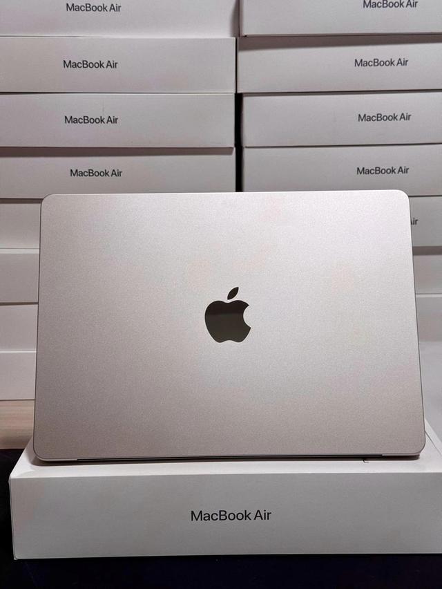 MacBook Air M3 8/256GB ประกัน1ปี ศูนย์ไทย ครบกล่อง 4