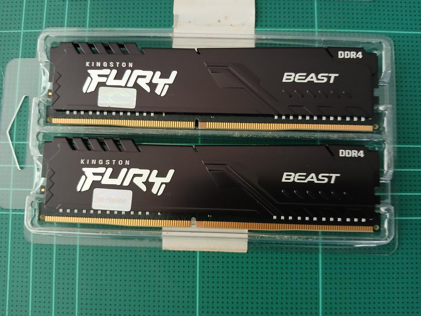 RAM DDR4(3200) 16GB (8GBX2) KINGSTON FURY BEAST