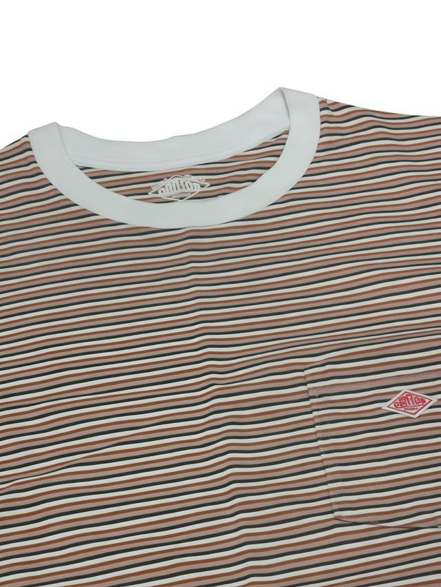 แบรนด์: DANTON  🇫🇷 เสื้อยืดแขนสั้น มีกระเป๋าหน้า (Pocket Tee)