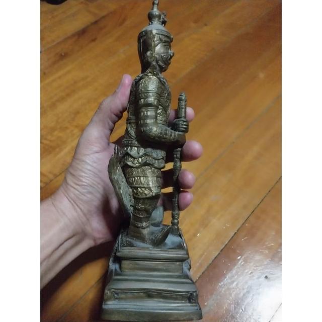 รูปหล่อท้าวเวสสุวรรณ รุ่น ที่รฦกยกโบสถ์ วัดสุทธาราม จ.กรุงเทพมหานคร ปี ๒๕๖๕ แท้ สภาพดี ของพร้อมส่งครับ รูปที่ 5