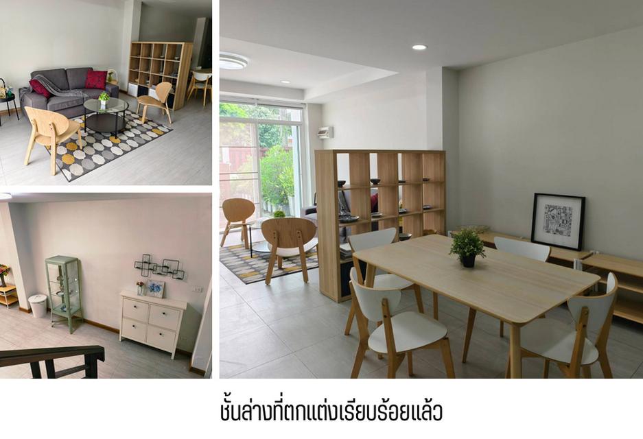 โครงการ ป่าตันทาวน์โฮม ตำบลช้างเผือก เมืองเชียงใหม่ ให้เช่าทาวน์โฮม 3 ชั้น 25 ตารางวา 2 ห้องนอน 3 ห้องน้ำ (มีให้เลือกแบบบ้านเปล่า และเฟอร์ครบ) 9