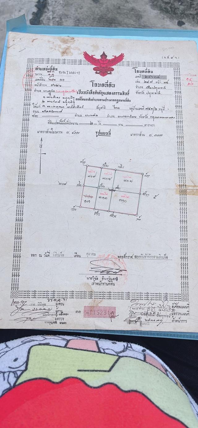 ขายที่ดิน ซอยเจริญสุข ตำบลบางเดื่อ ปทุมธานี 2