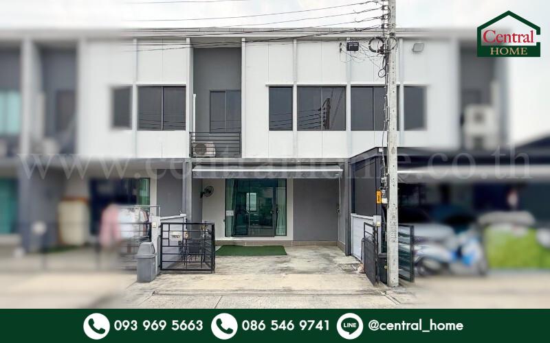 ทาวน์โฮม พลีโน่ ราชพฤกษ์ - รัตนาธิเบศร์ หน้าบ้านไม่ชนใคร สภาพดี พร้อมอยู่ 1