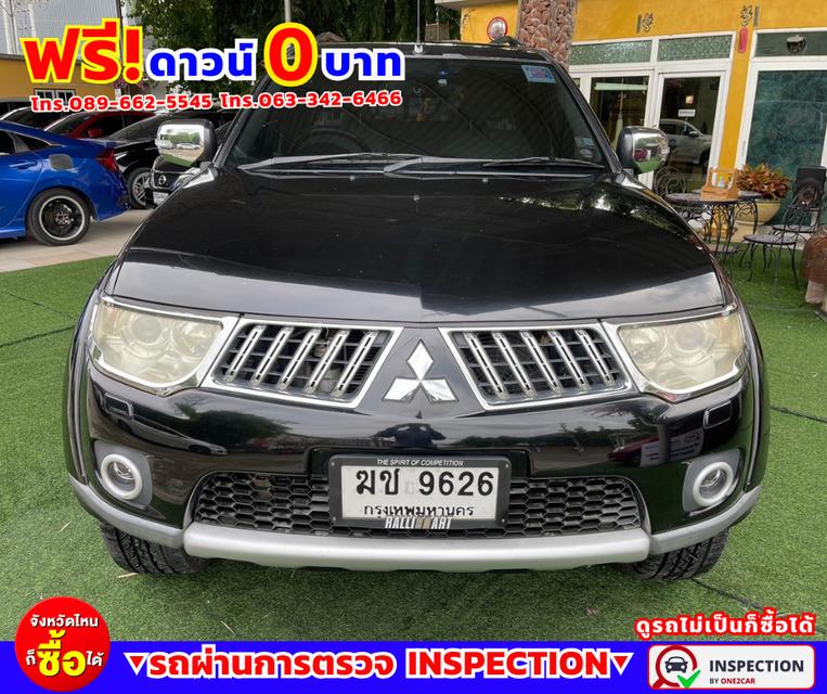 🌟ปี2012 MITSUBISHI PAJERO SPORT 2.5 GT 2WD  🌟ไมล์แท้ 187,xxx กม. 