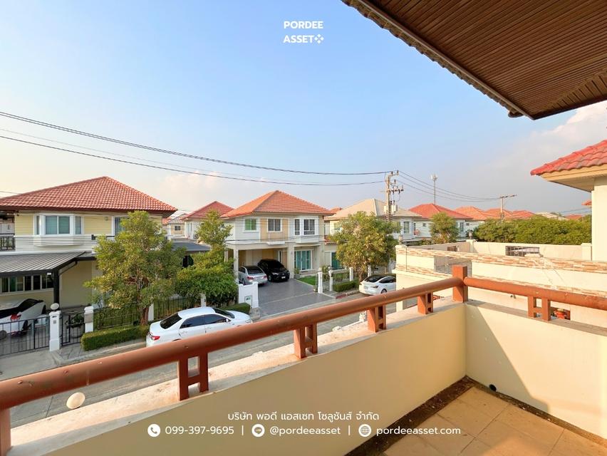 บ้านเดี่ยว ชวนชื่น กรีนบาวด์ กรุงเทพ-ปทุมธานี เมืองปทุมธานี (ขนาด 63 ตร.ว.) ตั้งอยู่ภายในโครงการ Flora Ville Golf & Country Club  12