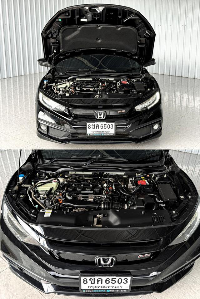 อย่างหล่อ ฟรีดาวน์ได้ Honda Civic FC 1.5 RS Turbbo เกียร์ออโต้ รูปที่ 5