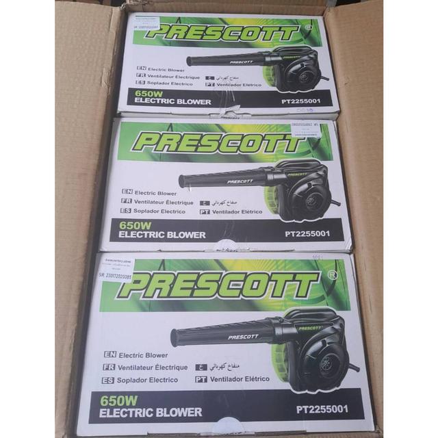Prescott เครื่องเป่าลม (โบว์เวอร์) 650 วัตต์ (พร้อมถุงเก็บฝุ่น) รุ่น PT2255001 เพรสคอตต์ (Prescott)