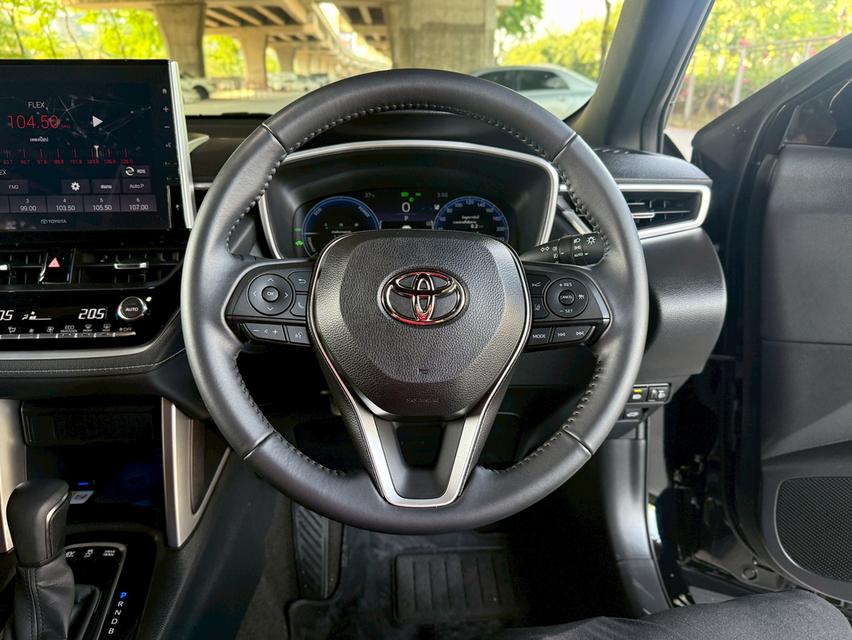 2024 Toyota Corolla Cross 1.8 HEV Premium Luxury AT รถสวย มือเดียว ป้ายแดง ไมล์น้อย รุ่นท๊อป ออฟชั่นครบ พร้อม Sunroof รูปที่ 11