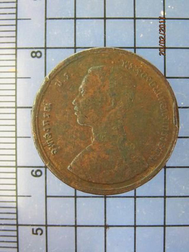 รูป 2781 เหรียญทองแดง หนึ่งอัฐ รศ.118 ตราพระสยามเทวาธิราช สร้างป 3