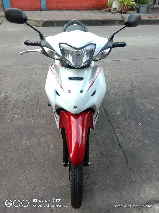 Honda Wave 110i  2020 สีขาว-แดง 1