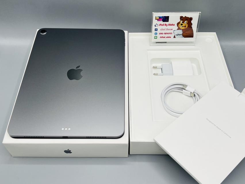 iPadAir7 256gb WiFi ประกัน5/4/26 แบต100% นัดรับได้ครับ 8