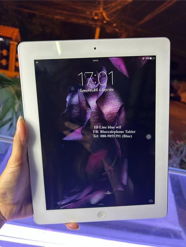 IPad3 16GB สีขาว wifi  เครื่องศูนย์ไทย สภาพสวยแบตดี ใช้งานปกติ