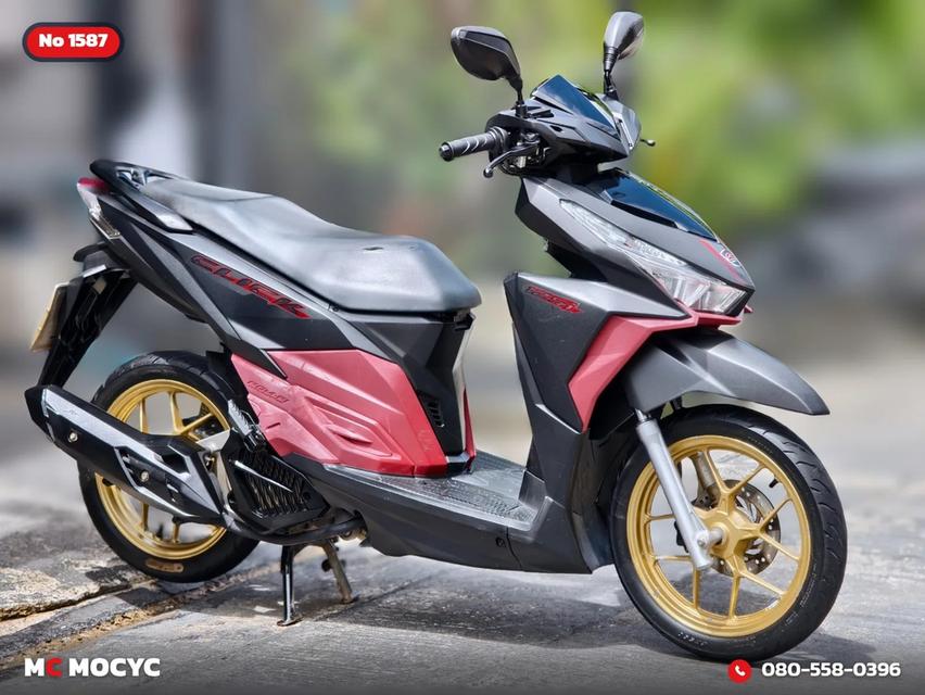 Honda Click 125i 2018 วิ่ง10000โล รถบ้านแท้มือเดียว เครื่องท่อเดิม มีเล่มเขียวชุดโอนครบ No.1587 รูปย่อยที่ 4