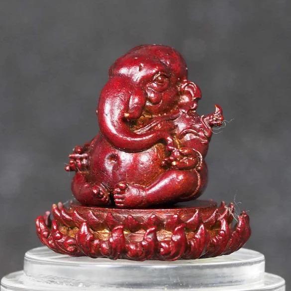 Ganesha on Lotus Base – “Temple Construction Blessing Edition” by Luang Pho Ngern, BE 2566