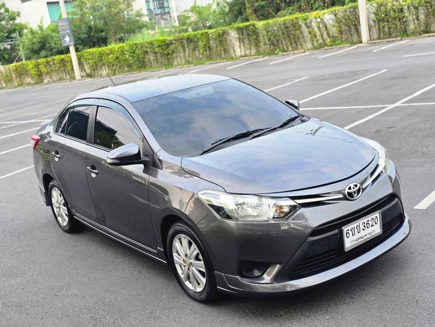 Toyota Vios 1.5 E เกียร์ Auto สีเทา-ดำ ปี 2016 4