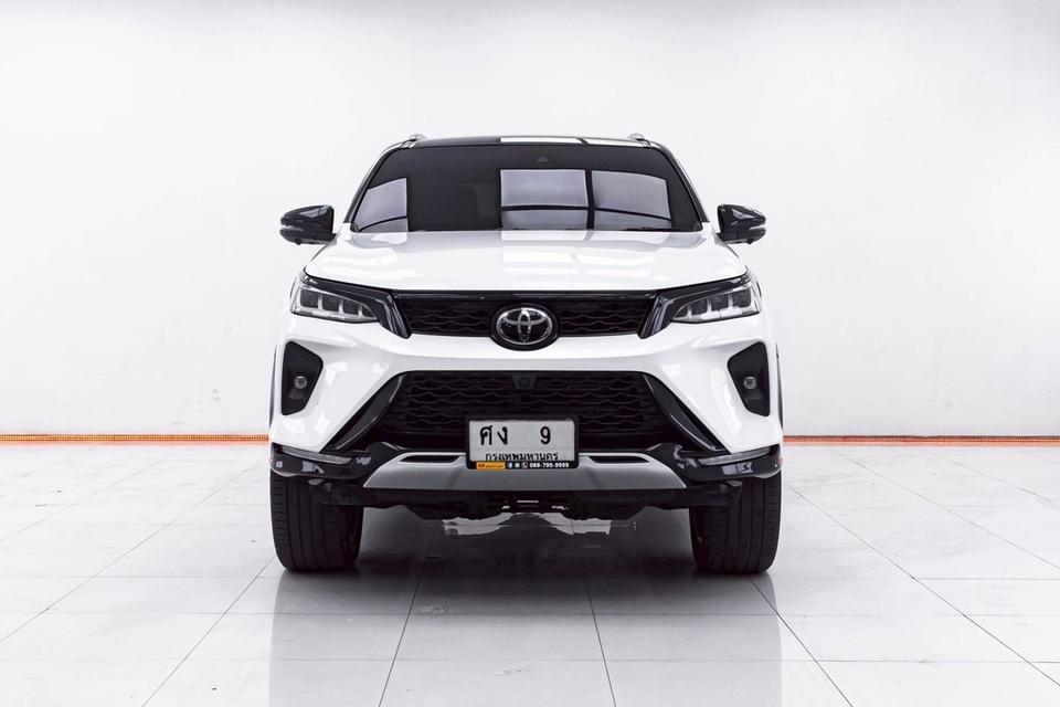 รหัสรถ 1E206 FORTUNER 2.8 LEGENDER BLACK TOP 2WD 2021