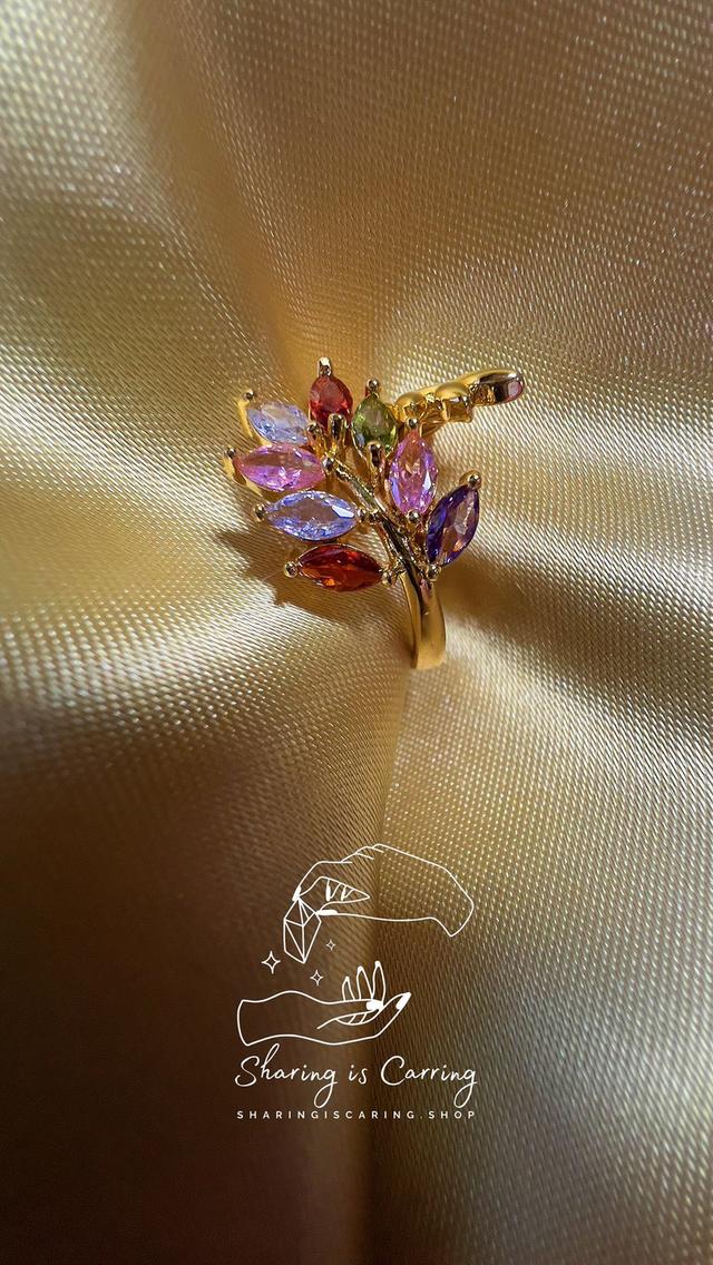 แหวนแฟชั่น เพชรแฟนซี CZ สวยน่ารักกกมาก แบบ บริดเจอตัน ราคา ฿1,390.- บาท รวมส่ง Bridgerton syle