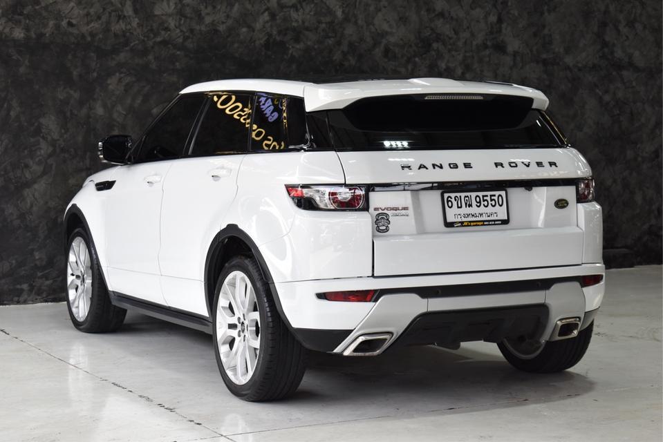รหัสรถ MCA9550 Range Rover Evoque SD4 Dynamic สีขาวสวยๆ ปี 2013 9