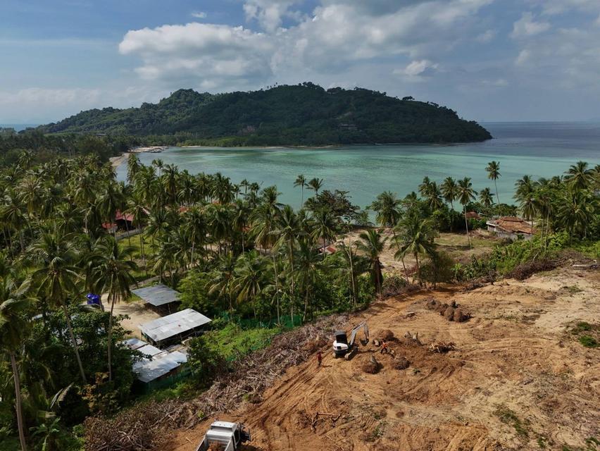 ขายที่ดินเกาะสมุย 2 ไร่ ตลิ่งงาม ใกล้ทะเล แบ่งขาย เหมาะสร้างวิลล่าและรีสอร์ต 4