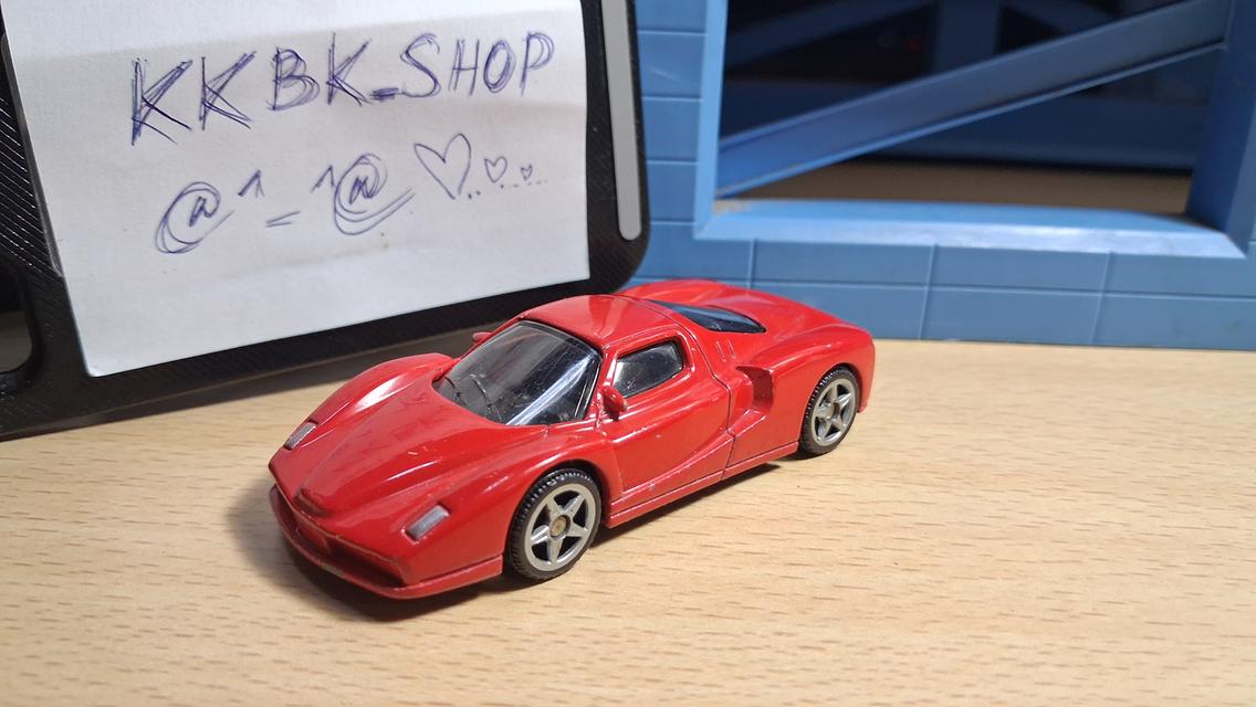 โมเดลรถเหล็ก SIKU 0864 - SIKUSPIDER (Ferrari Enzo) สีแดง งานเยอรมันแท้ ตัวถังทำจากโลหะ (Die-cast Metal) แข็งแรง ทนทาน ล้อหมุนได้ปกติ