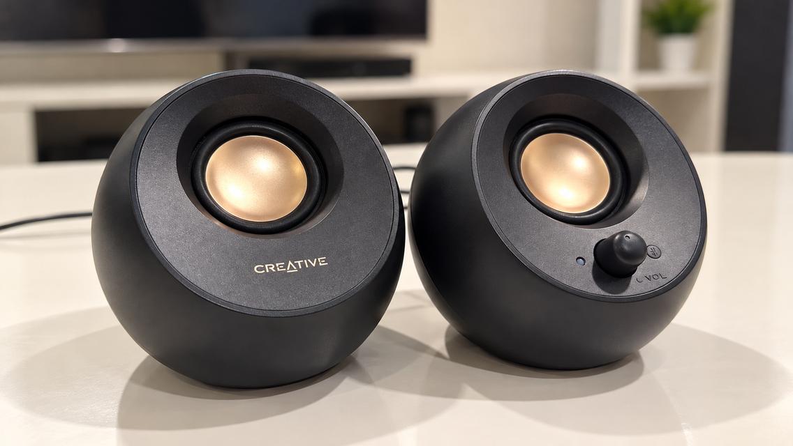 สภาพสวยเหมือนใหม่ Creative Pebble V3 speakers in perfect condition