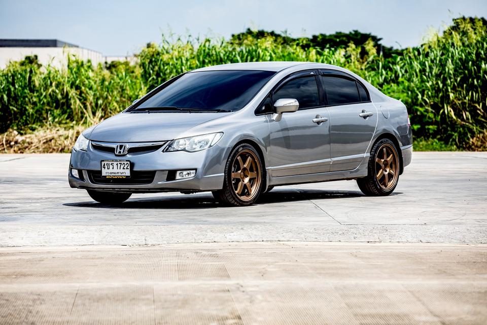 Honda Civic Fd 2.0EL K20 เดิมโรงงาน สีเทา ปี 2007 รถสวย เนียนๆคลีนๆ 