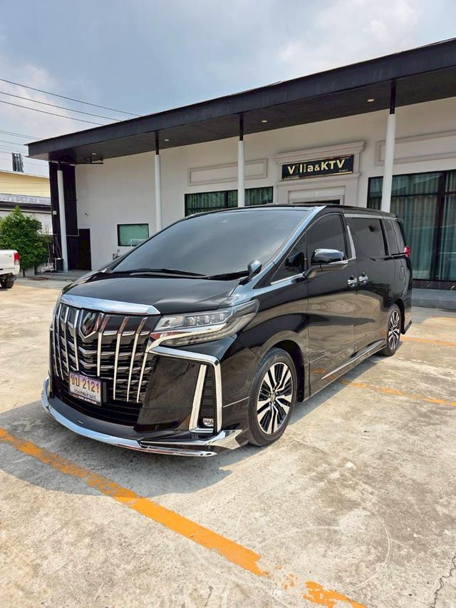 Toyota ALPHARD 2.5SC PACKAGE สีดำ ปี 2021 ไมล์ 40,000 กม.