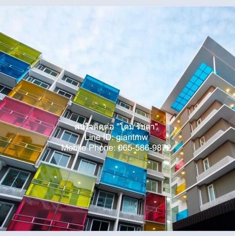 Condo เดอะ คัลเลอร์รี่ วิวิด 1900000 บาท. 1Bedroom1น้ำ พท. 31 SQUARE METER ใกล้กับ MRT ห้วยขวาง ราคาดีเยี่ยม เป็นคอนโดพร 1
