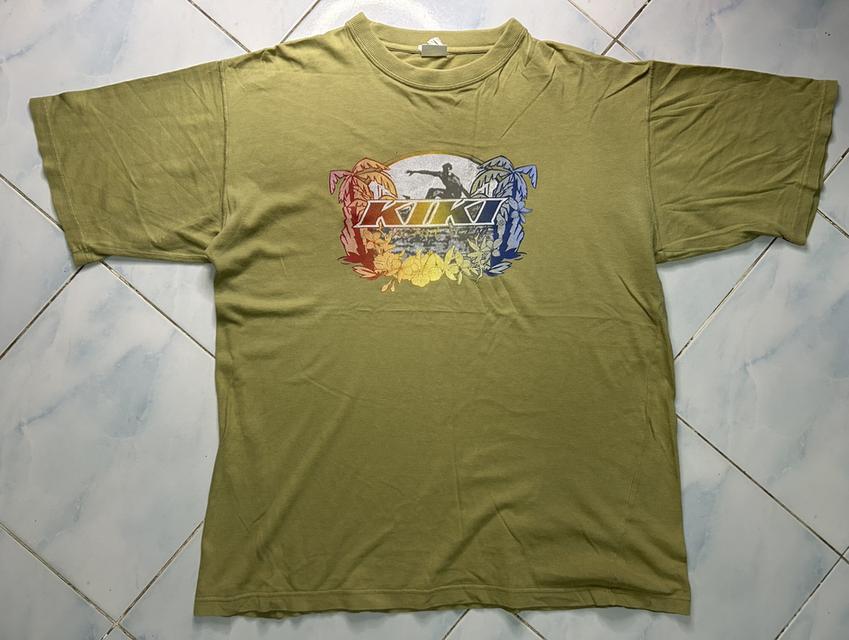 🏄‍♂️ [Vintage 90s] KIKI Retro Surf Tee - ทรง Boxy (อก 23/27) สีสวยจัด