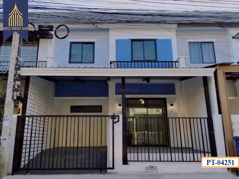 ขาย ทาวน์เฮ้าส์ พฤกษา 54/1 บางแม่นาง บางใหญ่ รีโนเวทใหม่ 1