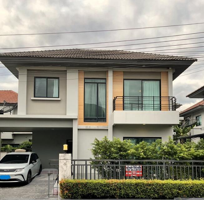 ขายบ้านเดี่ยว Life Bangkok Boulevard รามอินทรา 65 พร้อมเข้าอยู่ ทำเลดี ใกล้รถไฟฟ้าสายสีชมพู ราคา 6.59 ล้าน  1