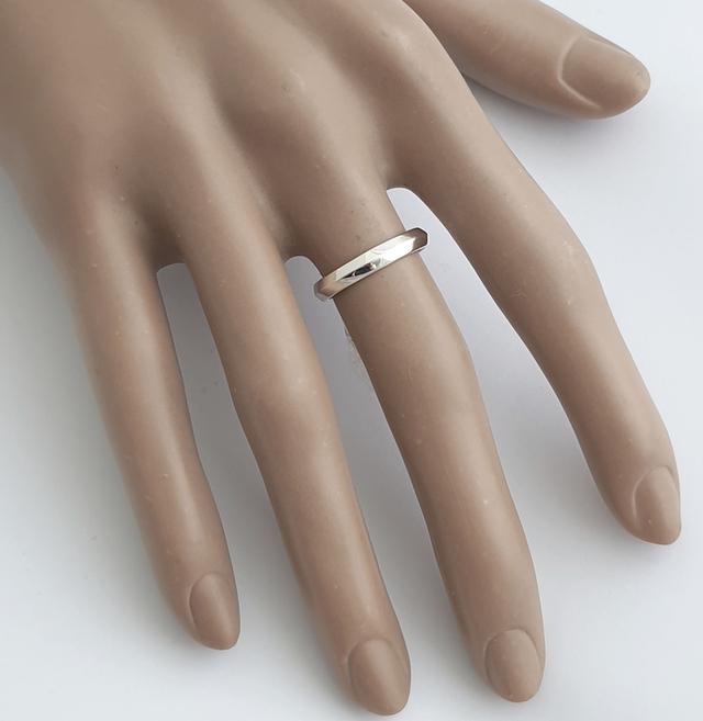 Finejewelthai แหวนคู่รักสำหรับคนรุ่นใหม่ ดีไซน์มินิมอล RC141500 3