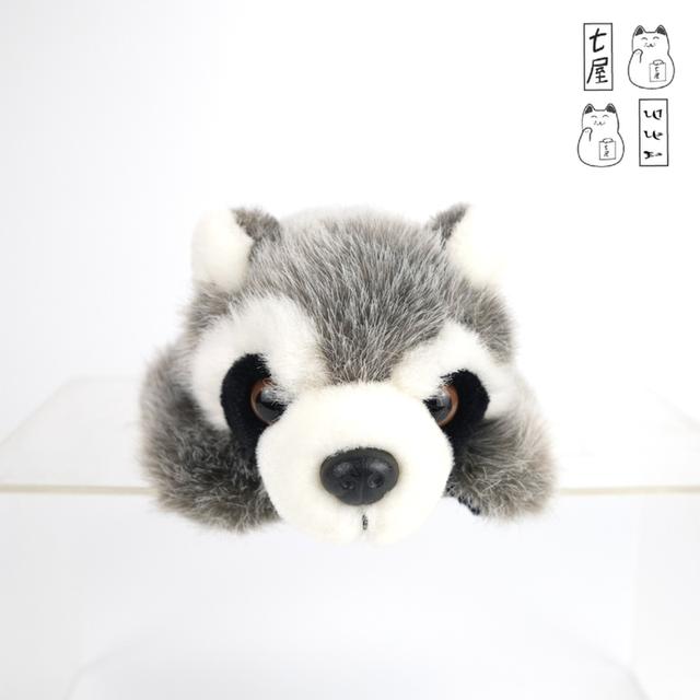 ตุ๊กตา แรคคูน 🦝 Raccoon ~ THE STUFFED ANIMAL HOUSE ~ Realistic Wildlife Plush ~ Standard 21 cm 💦 รูปที่ 2