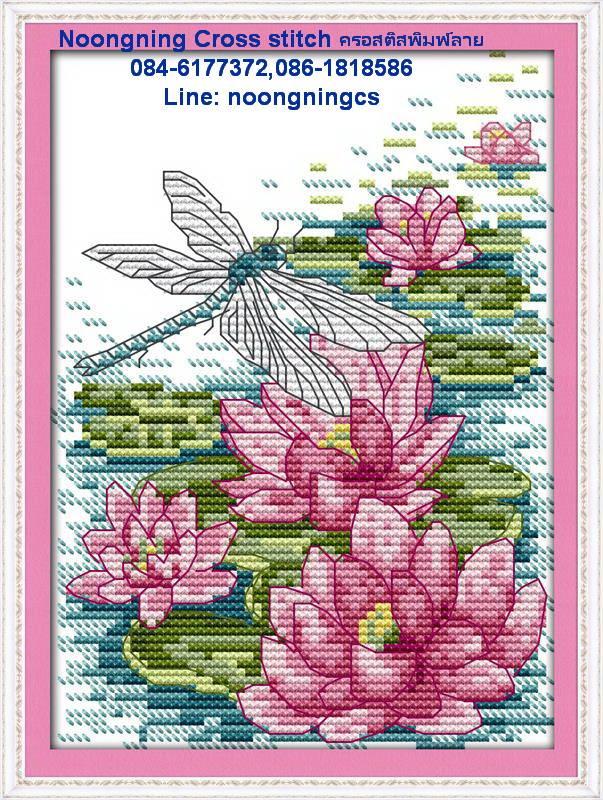 ร้าน Noongning Cross stitch ครอสติสพิมพ์ลาย จำหน่ายอุปกรณ์ครอสติส ภาพติดเพชร1022 4