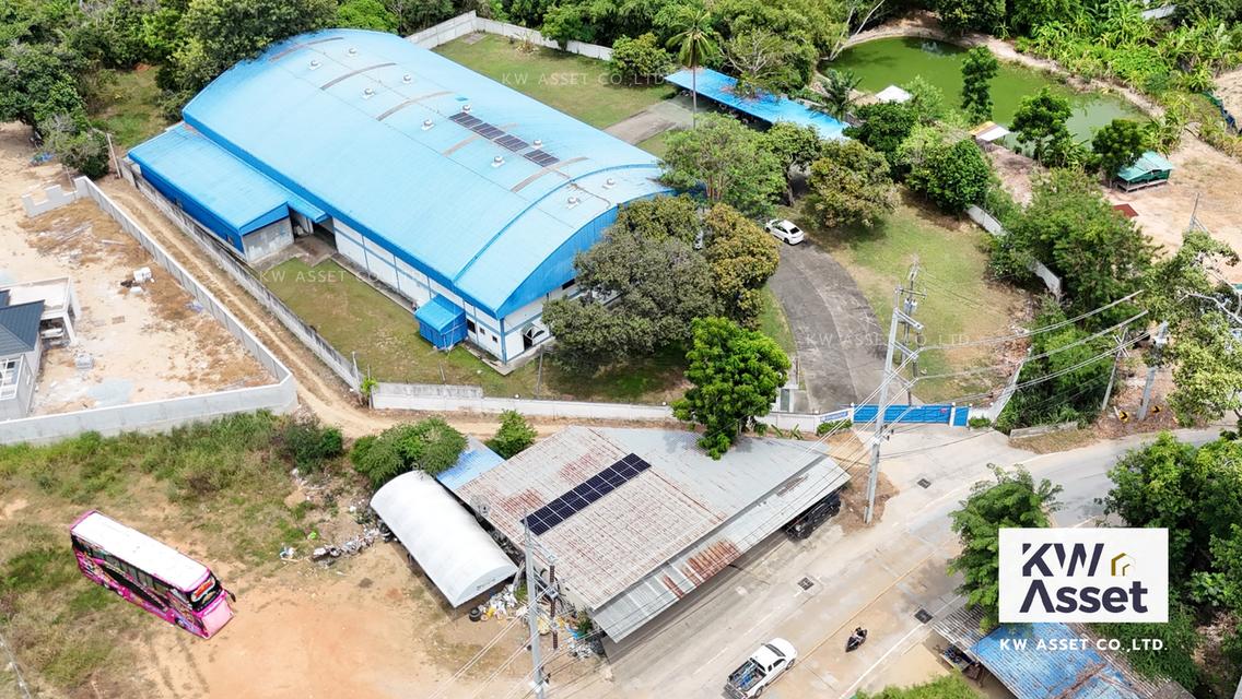 ขายโรงงาน 1,650 ตรม. เนื้อที่ 3 ไร่ 📍บางละมุง ชลบุรี 🟨ที่ดินผังสีเหลือง  0839015417 กวาง 3