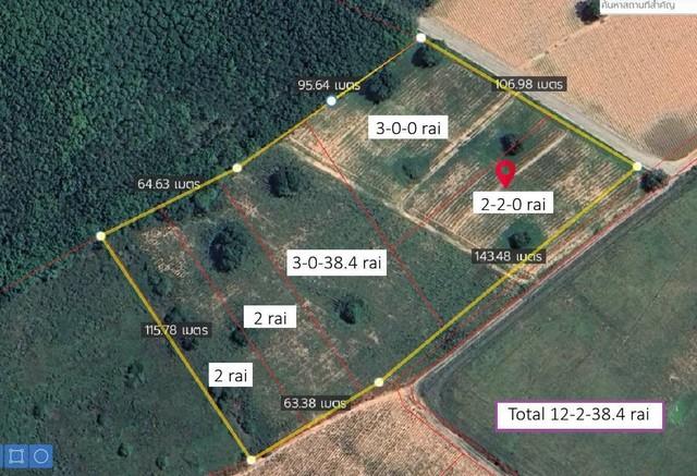 ให้เช่าที่ดินศรีราชาชลบุรี ให้เช่าที่ดิน 12 ไร่ สีม่วงลาย ห่างจากท่าเรือแหลมฉบัง 32 กม. 1