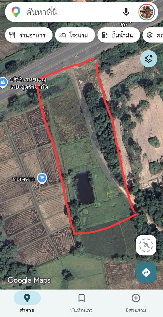 ขายที่ดินทำเลดี ติดถนนหนองคายโพนพิสัย กม 16 1