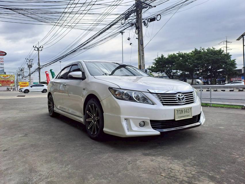 TOYOTA CAMRY 2.0 G EXTREMO ปี2014 สีขาว