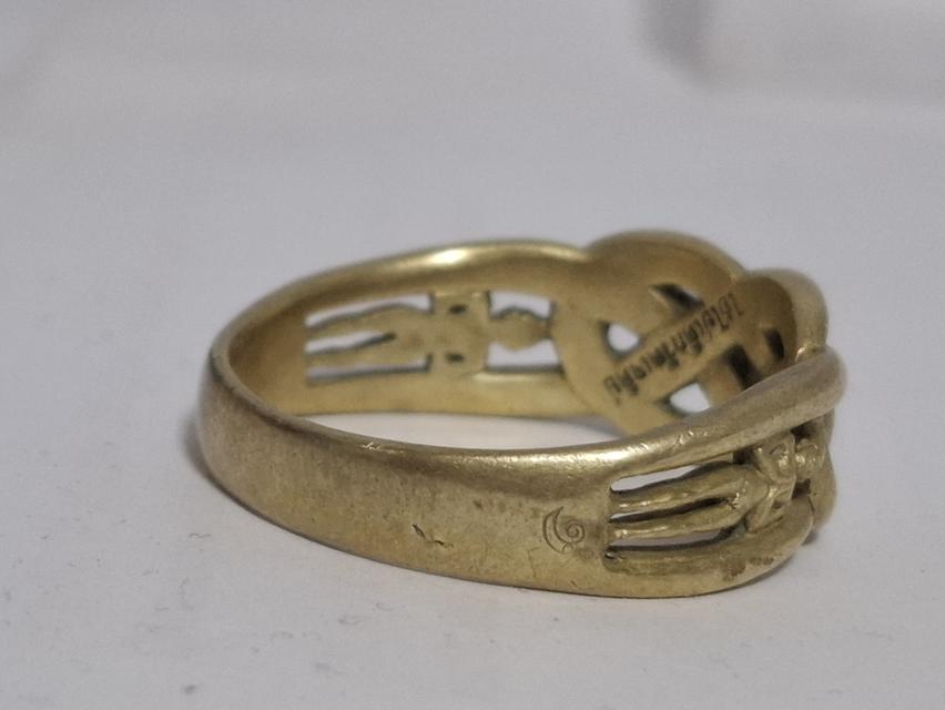 แหวนไอ้ไข่ รุ่นเจริญทรัพย์ 2561 ทองเหลืองไซด์. 22 รูปที่ 3