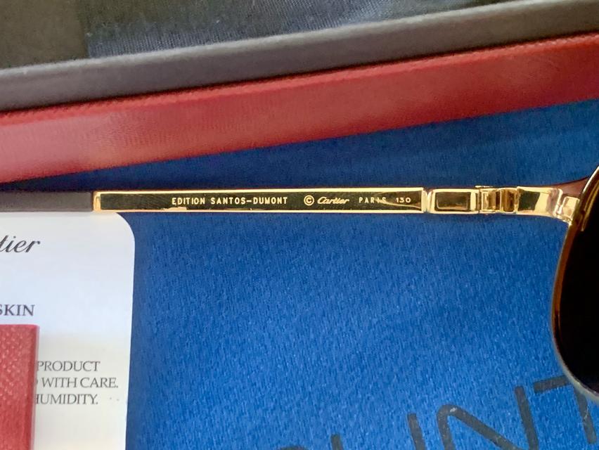 Cartier Edition Santos-Dumont (อุปกรณ์ครบกล่อง/ใบเซอร์เลขตรง) รูปที่ 5