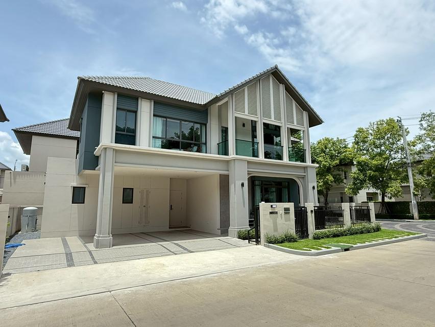 ขายบ้านตัวอย่าง พร้อมเฟอร์นิเจอร์ทุกชิ้น  ที่ดิน 73 ตร.ว. บางกอกบูเลอวาร์ด เวสต์เกต Bangkok Boulevard Wesgate 1