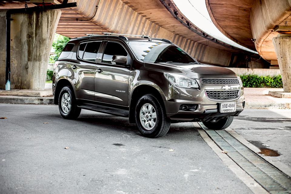 CHEVROLET TRAILBLAZER 2.8 LTZ 4WD ปี 2013 สีน้ำตาล รถครอบครัว 7 ที่นั่ง