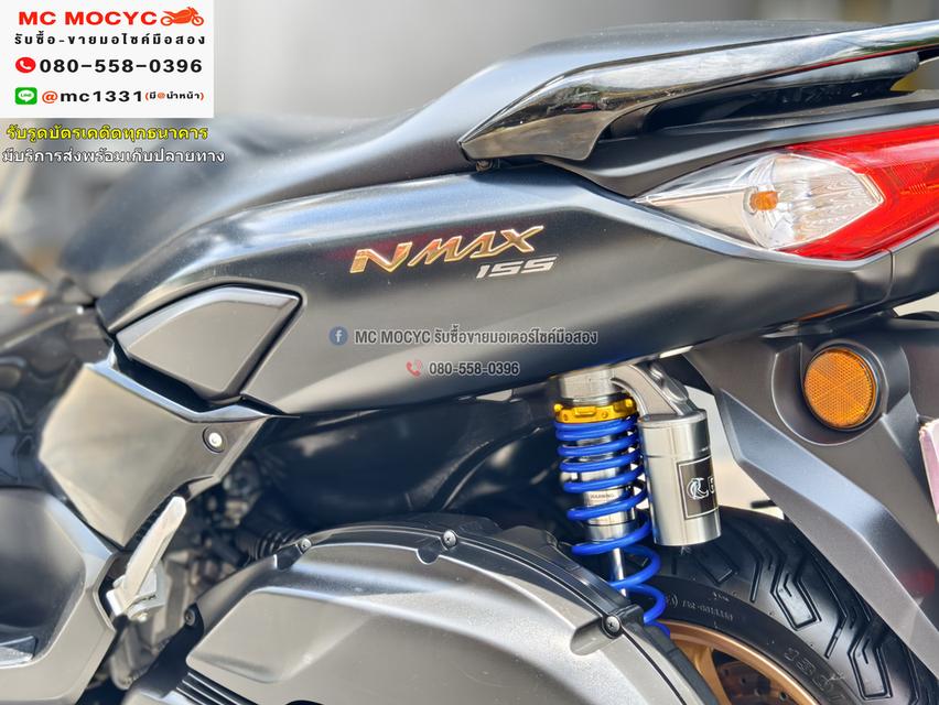 Nmax 2021 ABS วิ่ง10000โล รถบ้านแท้มือเดียว เครื่องท่อเดิม ชุดสีสวย กุญแจรีโมทบุคเซอวิสครบ No1030    15