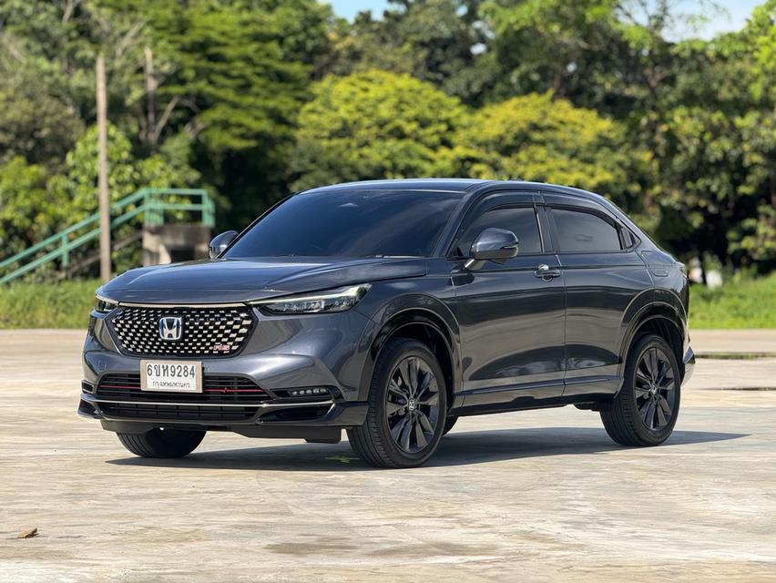 HONDA HRV Wagon 4dr e:HEV RS E-CVT FWD 1.5i (Hybrid) Y22 สีเทาดำ   ออโต้ 
