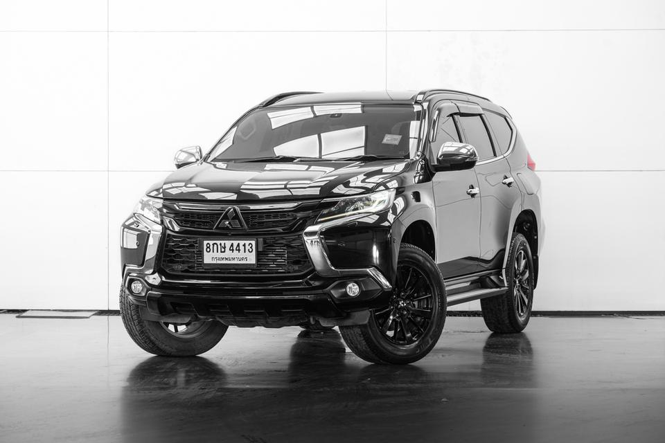 2019 Mitsubishi Pajero Sport 2.4 GT Premium Elite Edition 2WD SUV ดำ ไมล์ 105639 กม.