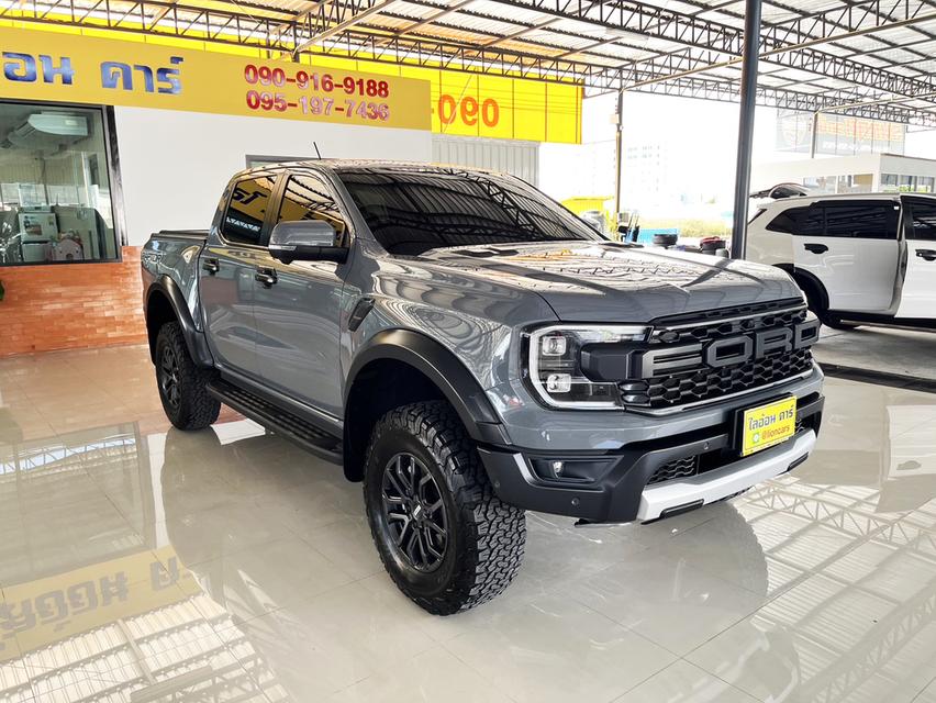  Ford Raptor V6 3.0 Twin Turbo 4WD DOUBLE CAB (ปี 2023) Pickup AT รถสวย สภาพดี ไมล์น้อย ราคาถูก ฟรีดาวน์ 3