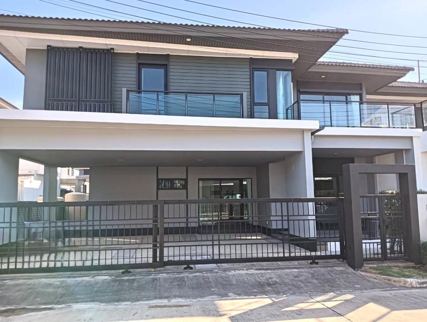 ขายบ้านเดี่ยว 2 ชั้น เศรษฐสิริ วงแหวน–ลำลูกกา หลังมุมใหญ่สุด พื้นที่ใหญ่ ฟังก์ชันครบ 1