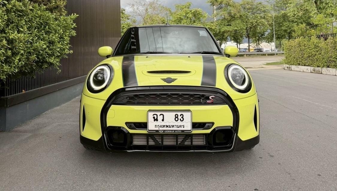 Mini Cooper s Convertible รุ่นพิเศษ Sidewalk Edition ปี 2022 สี Zesty Yellow