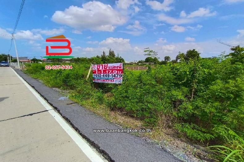 ที่ดินเปล่า แปลงสวย ซอยคริสจักรปทุมธานี เนื้อที่ 1-1-17.9 ไร่ ใกล้วัดนักบุญมาร์โก ถนนทางหลวงหมายเลข 307 ตำบลบ้านฉาง อำเภอเมือง จังหวัดปทุมธานี 2